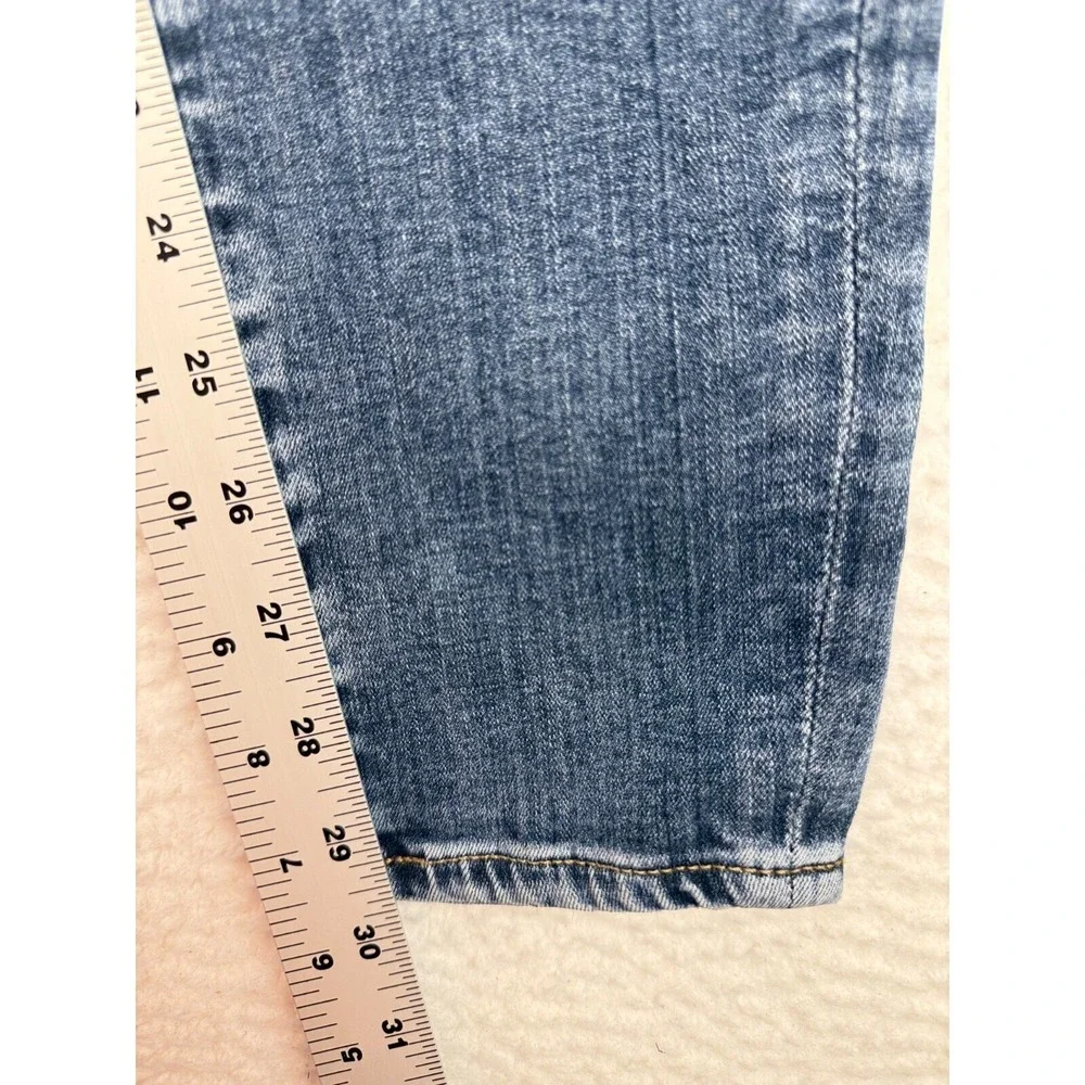 Big Star Alex Skinny Jeans Women's 33‎ Blue (fits 32x30) Stretch Mid-Rise